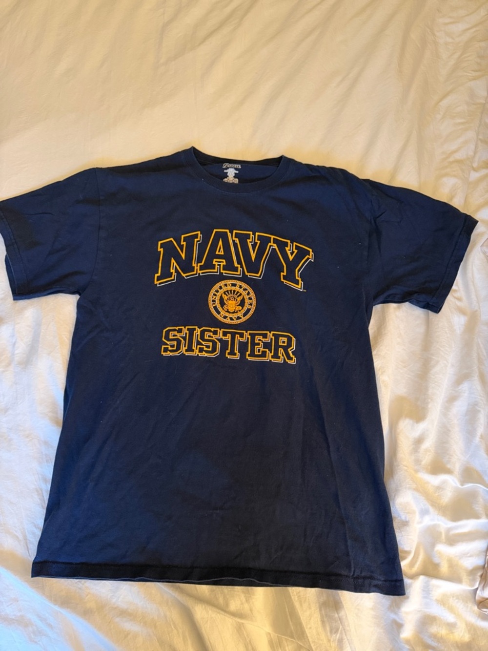 US NAVY Sister Navy Blue T-shirt